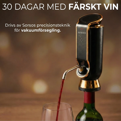 Sorso Vinaerator, Vinförslutare & Dispenser